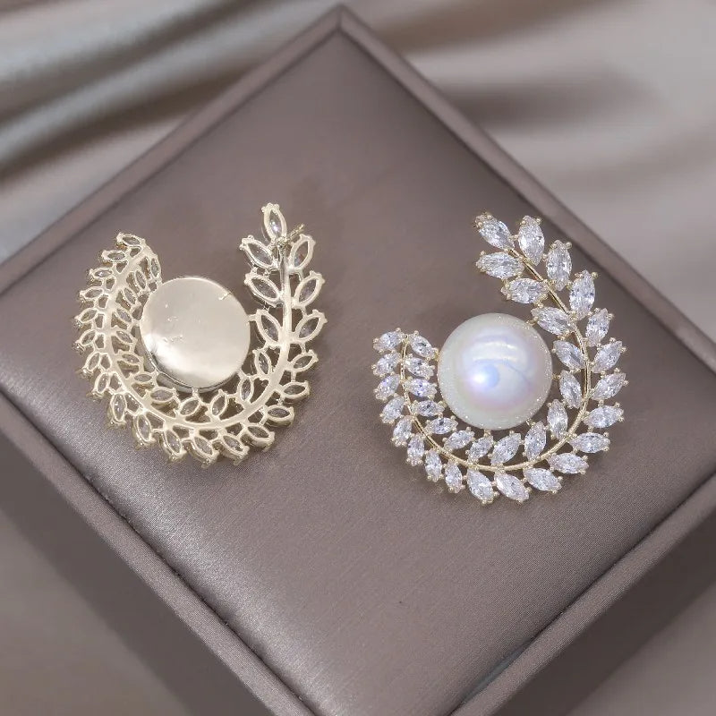 Brinco Trigo Dourado Luxuoso