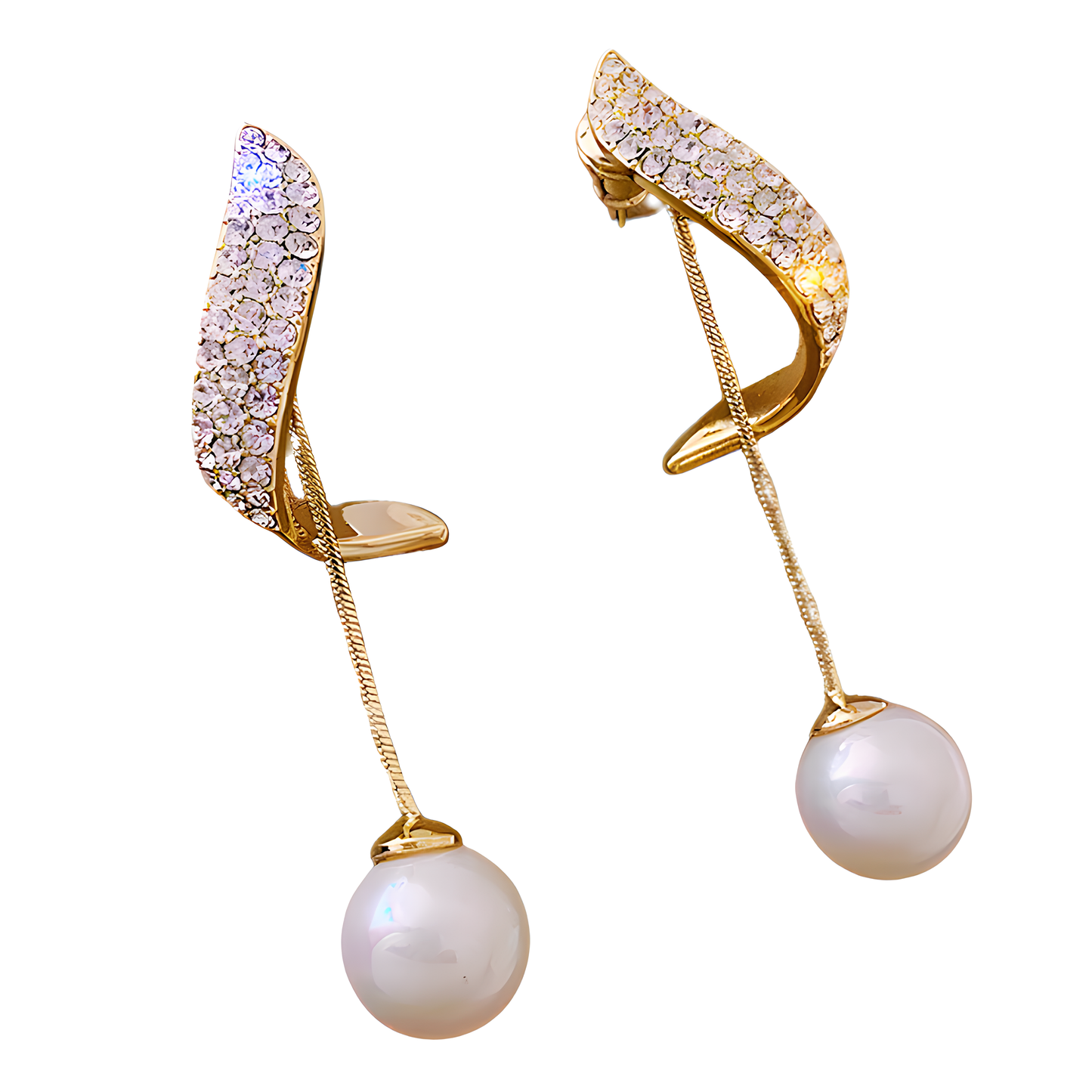 Brinco Pérola Cintilante Delicado