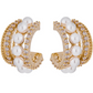 Brinco Circolare Glow Banhado a Ouro