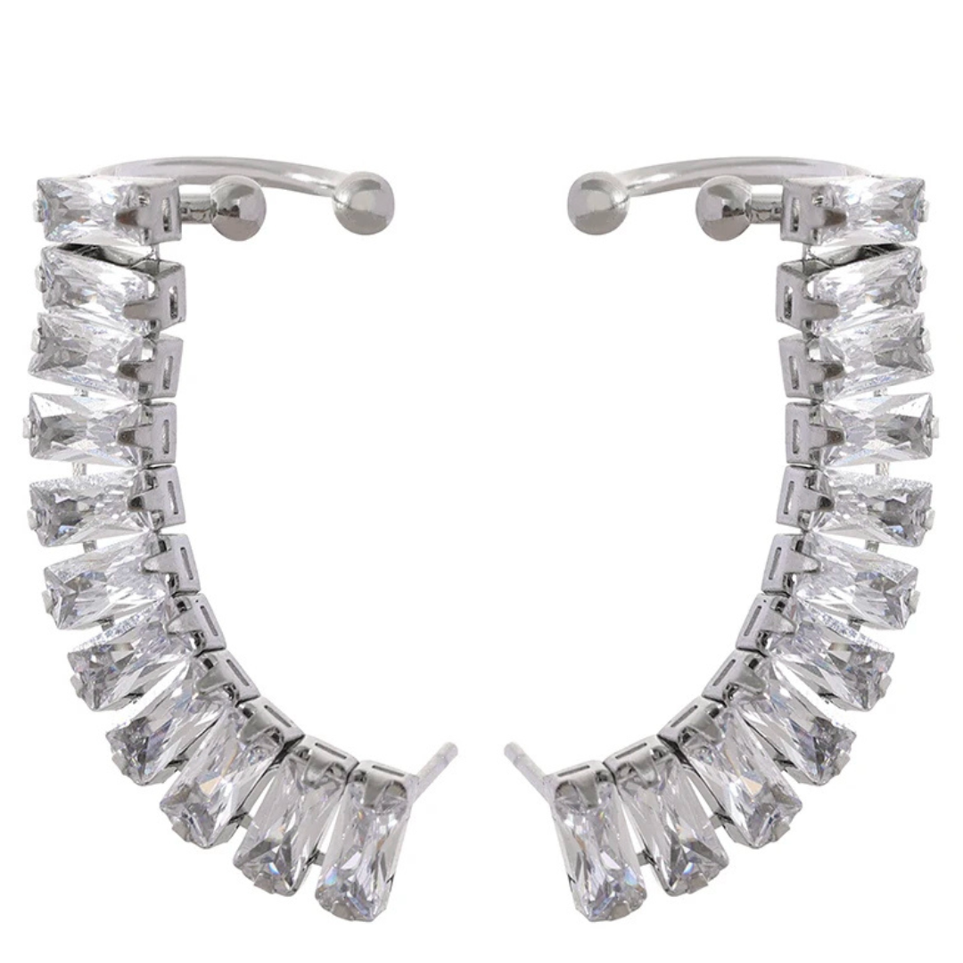 BRINCO CINTILA ZIRCÔNIA EARCUFF