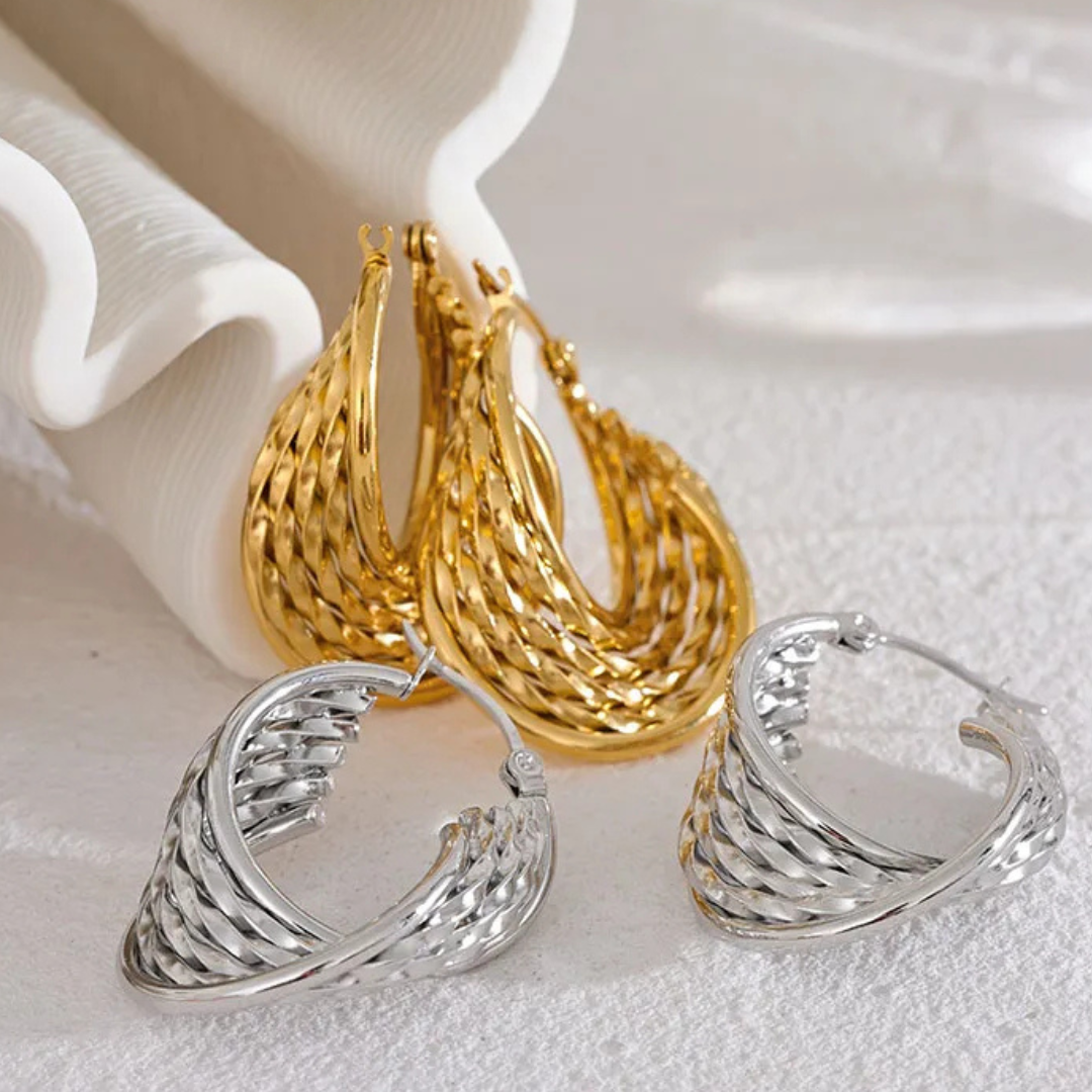 Brinco Estellare Dourado Para Mulheres