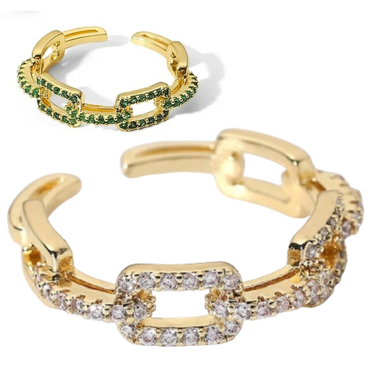 Anel Vibrance Vintage para Mulheres