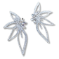 Brinco Zirconia em Flor Elegante
