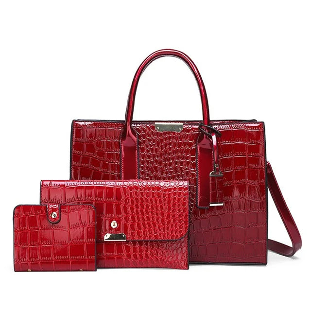 Conjunto de Bolsas Luxurya - Bolsa e Carteiras Femininas