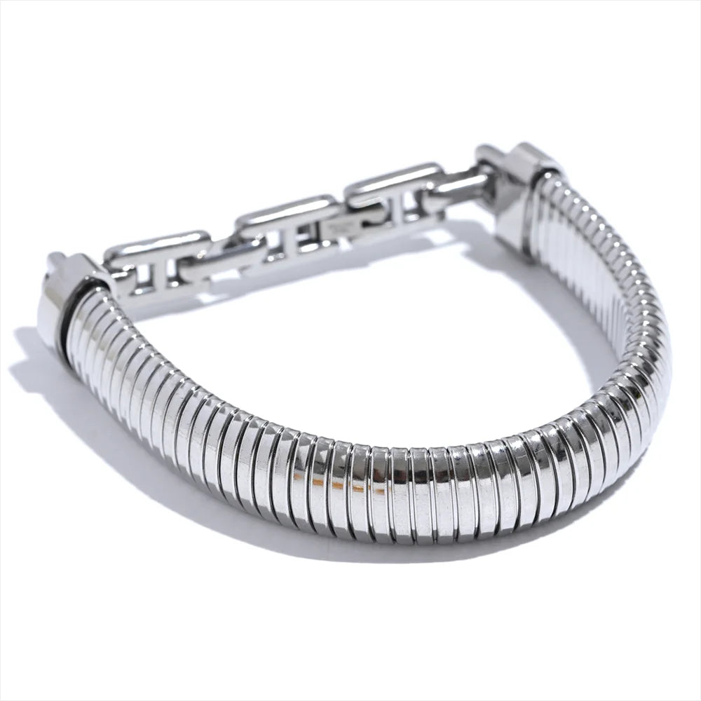 Pulseira Kylara Chunck Banhada a Ouro